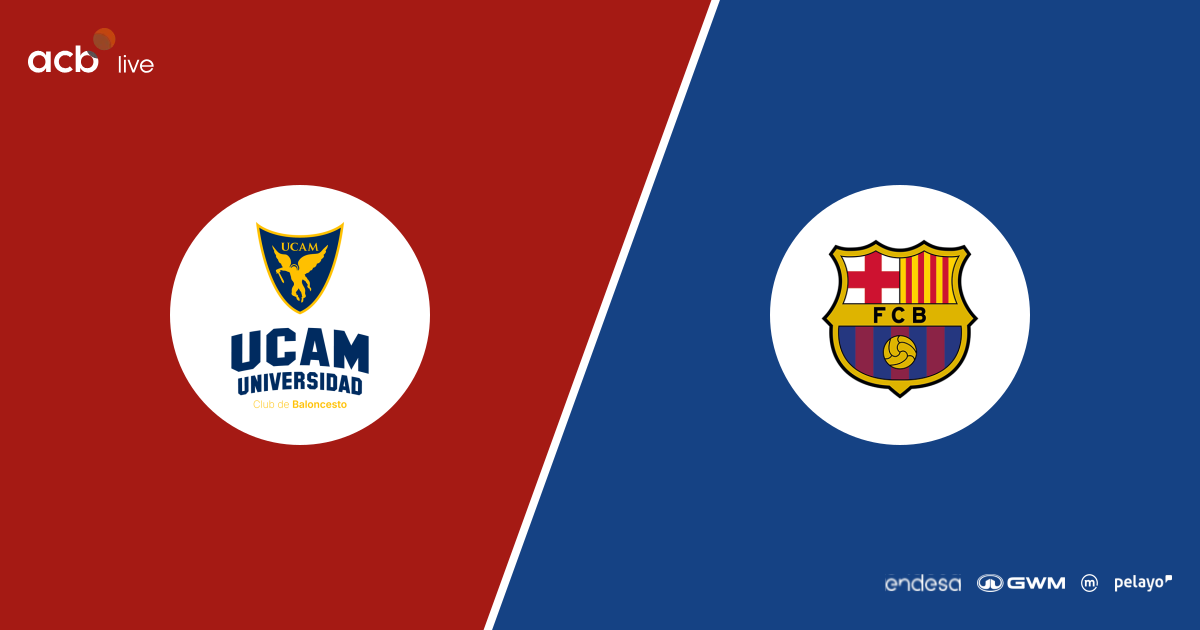 UCAM Murcia vs Barça 4 oct 2026